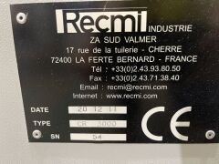 Recmi Rotary Trimmer, Model CR3000, Year 2011 - 6