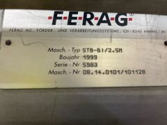 3 x Ferag Conveyors, Type STB-B1, Length 2500, Year 1999 - 5