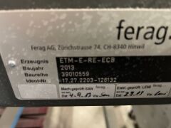 2 x Ferag 45deg Turn Conveyor, Model ETM-E-RE-ECB, Year 2013 - 6