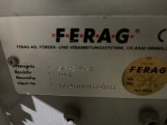 2 x Ferag 45deg Conveyors, Type ETB-E-45-R, Year 2001 - 6