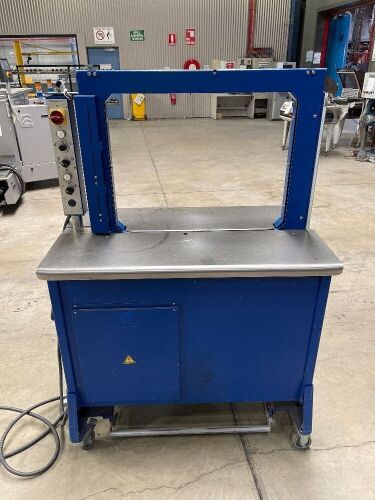 Mosca Automatic Strapper, Type RO-M Fusion, Year 2012, Mobile Unit Single Phase