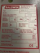 Baldwin Combiliner Filtration Unit, Type 851-400 HS/WAD - 7