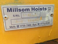 Millsom Hoist, L-23-6, Bag Hoist, 1650 x 1650 x 100mm - 2