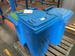 4 x Wheelie Bins, 120 Ltr