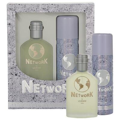 Network Lomani Eau de Toilette 100mL & Deodorant Spray Set