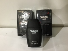 3 x Drakkar Noir Eau de Toilette 50ml Spray - 2
