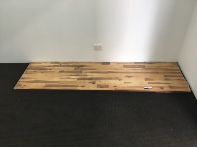 Timber Benchtop, 2200 x 600 x 25mm