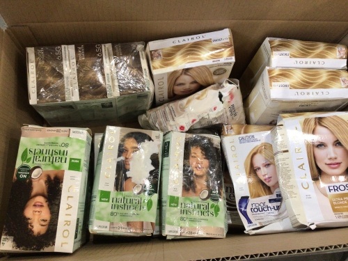 CLAIROL PERMANENT HAIR COLOUR AND ROOT TOUCH UP VARIOUS COLOURS X18