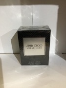 2 x Jimmy Choo Man Urban Hero Eau De Parfum 50ml - 2