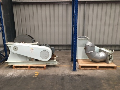 Aerovent Australia Extraction Fan, Model: DLN710-100, 3 Phase, Motor size: 40HP, 130KW (270Kg)