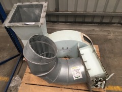 Aerovent Australia Extraction Fan, Model: DLN710-100, 3 Phase, Motor size: 40HP, 130KW (270Kg) - 6