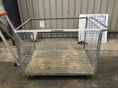 Mobile Cage Stillage, size: 1000 x 1400 L x 1000mm H