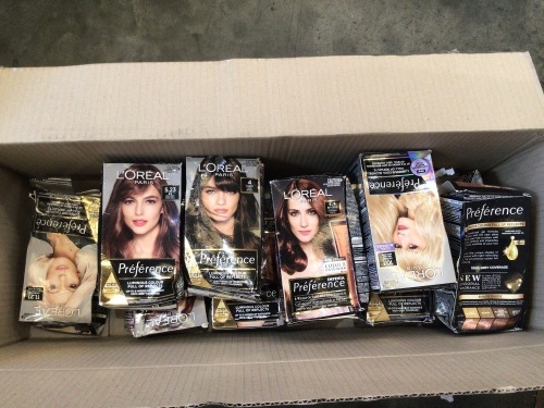 LOREAL PREFERENCE HAIR COLOUR VARIOUS COLOURS X11