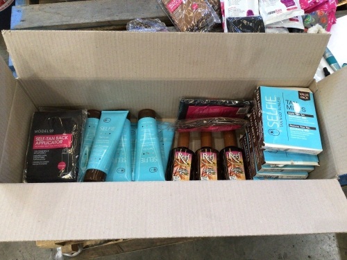 VARIOUS TANNING PRODUCTS WITH BACK APPLICATOR