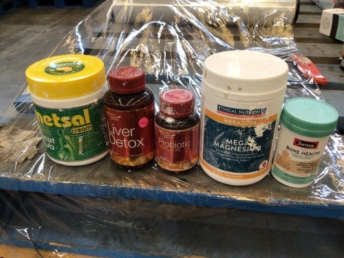 VARIOUS SUPPLEMENTS (SEE PHOTO)
