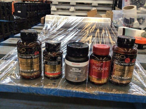 VARIOUS SUPPLEMENTS (SEE PHOTO)