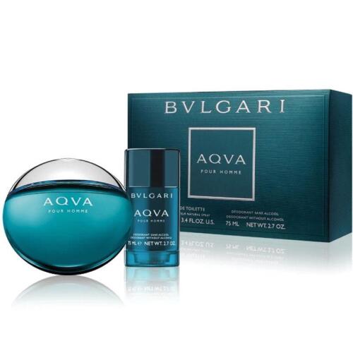 Bvlgari Aqva Pour Homme, 100ml edt and 75ml Deodorant Gift set