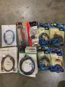 Mixed box/ various cables (see photos for contents)