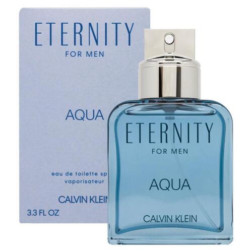 1 x Calvin Klein Escape For Men Eau de Toilette Spray 100mL and Calvin Klein Eternity Aqua for Men Eau De Toilette 100ml Spray