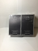 2x Calvin Klein Eternity for Men Eau de Toilette Spray 100ml - 2