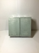 2 x Calvin Klein Eternity Fresh Cologne for Men Eau de Toilette 100ml - 2