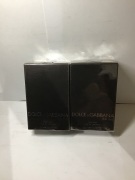 2 x Dolce & Gabbana The One For Men Eau de Toilette 50ml Spray - 2