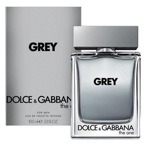 2 x Dolce & Gabbana for Men The One Grey Intense Eau de Toilette 100ml