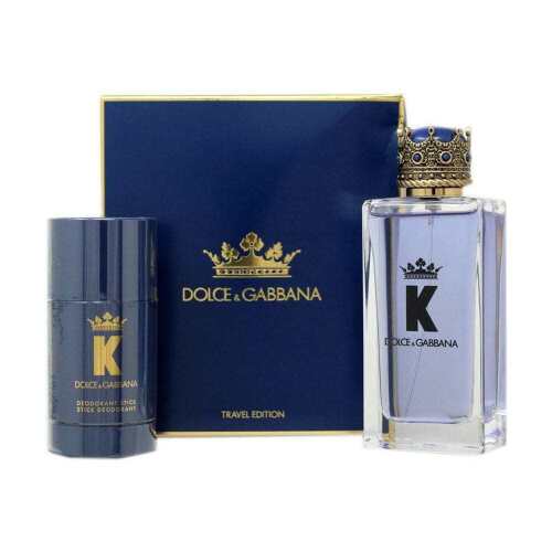 Dolce & Gabbana K Travel Edition, 100ml edt, and 75g Deo, stick