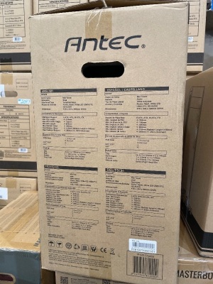 Antec P120 Crystal, Mid Tower steel with tempered glass