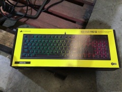 Corsair K60 RGB PRO SE Mechanical Gaming Keyboard - Cherry Viola - Retailer's Point of Sale Price is $189