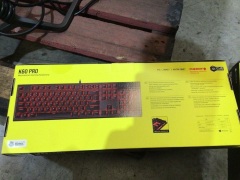 Corsair K60 RGB PRO Mechanical Gaming Keyboard - Cherry Viola - Retailer's Point of Sale Price is $169 - 2