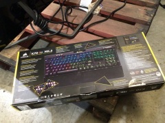 CORSAIR K70 RGB MK2 MECHANICAL KEYBOARD - CHERRY MX RED - Retailer's Point of Sale Price is $249 - 2