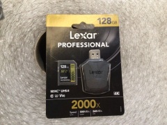 Lexar professional 128gb SD Card