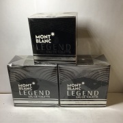 2 x Mont Blanc Legend Eau de Toilette 50ml and 1 x 30ml - 2