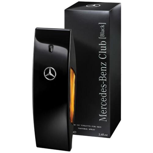 2 x Mercedes Benz Club Black Eau De Toilette 100ml Spray