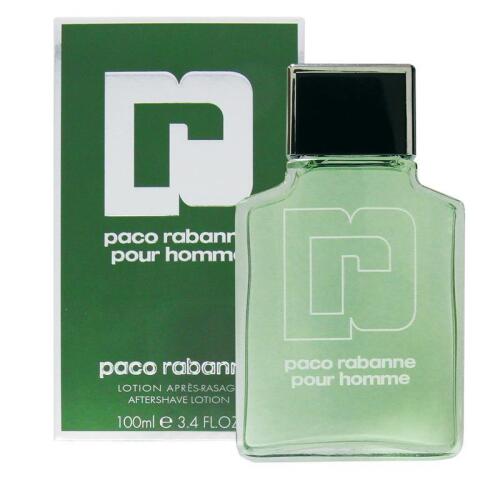 1 x Paco Rabanne Pour Homme Aftershave Lotion Splash 100ml and 2 x Pino Acqua Di Pino Cologne 125ml