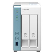 QNAP TS-231P3-4G 2 Bay Diskless NAS Quad Core 1.7GHz CPU 4GB RAM Retailers Point of Sale Price is $ 600