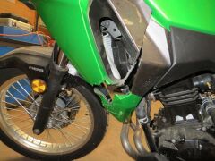 Kawasaki 2018 Versys-X LE300c Motorcycle (Green) - 10