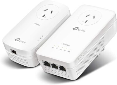 TP-Link Gigabit Passthrough Powerline ac Wi-Fi Kit | AV1300 (1300 Mbps Powerline) / AC1350 Wi-Fi WPA8630P