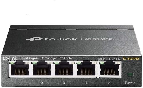 TP-Link 5-Port Gigabit Unmanaged Pro Switch SG105E