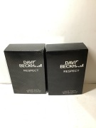 2 x David Beckham Respect EDT 90ml - 2