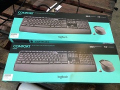 LOGITECH COMFORT MK345 KEYBOARD AND MOUSE