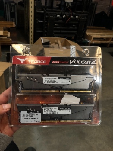 2x Team T-Force Vulcan Z 16GB (2x 8GB) DDR4 3200MHz Memory - - Retailers Point of Sale Price is $310 for 2 Packs