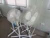 Quantity of 6 Pedestal Fans
