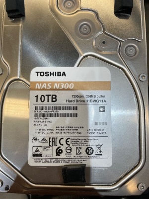 TOSHIBA NAS N300 10TB
