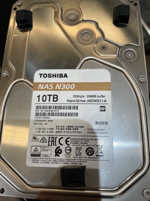 TOSHIBA NAS N300 10TB