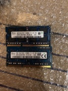 2x SK HYNIX DDR RAM 2/4GB rams