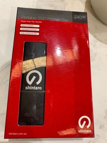 Shintaro- Portable ssd pocket disk 240gb