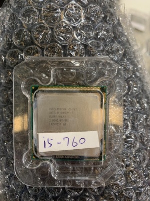 Intel i5-760 cpu