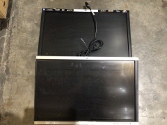 3 x HP LA2405X LED SCREEN ( 1 WITH STAND)